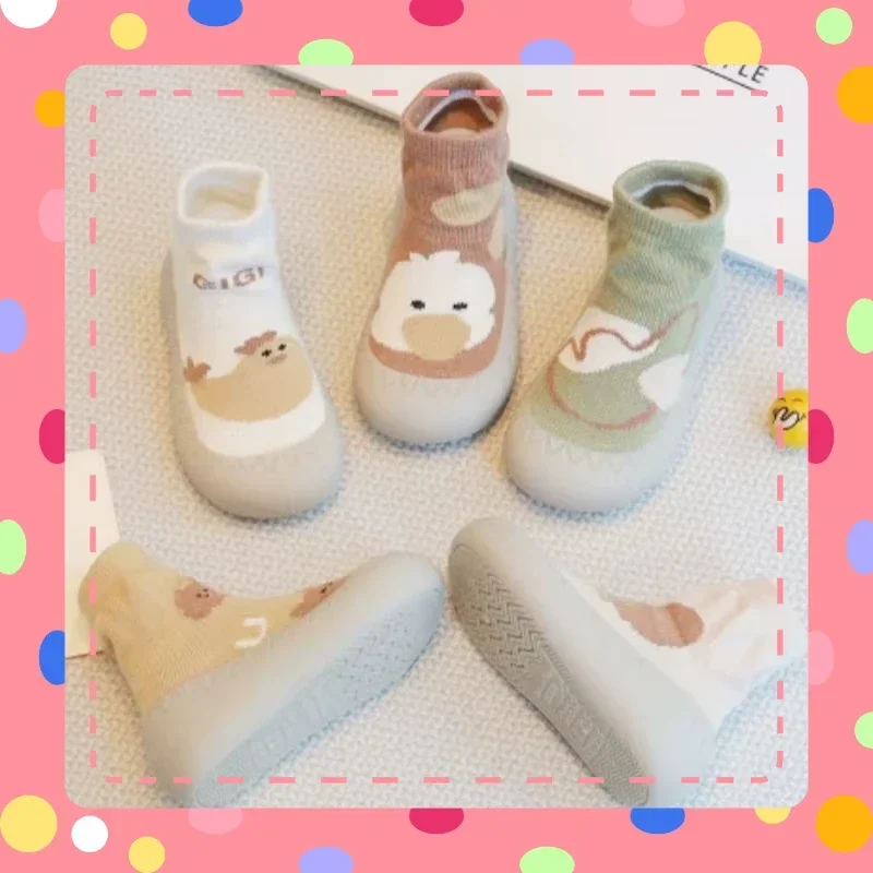 Summer Baby Soft Sole Shoes Toddler Shoes Glue Sole Anti-Slip Children's Indoor and Outdoor Anti-odor Early Education Shoes