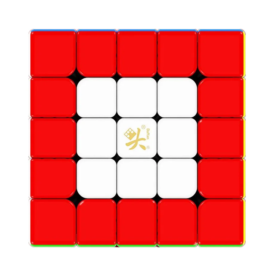 DAYAN 5 M Nezha 5x5 M Magnetic Magic Speed Cube Stickerless Professional Cubo Magico Puzzle Toy per bambini giocattolo regalo per bambini