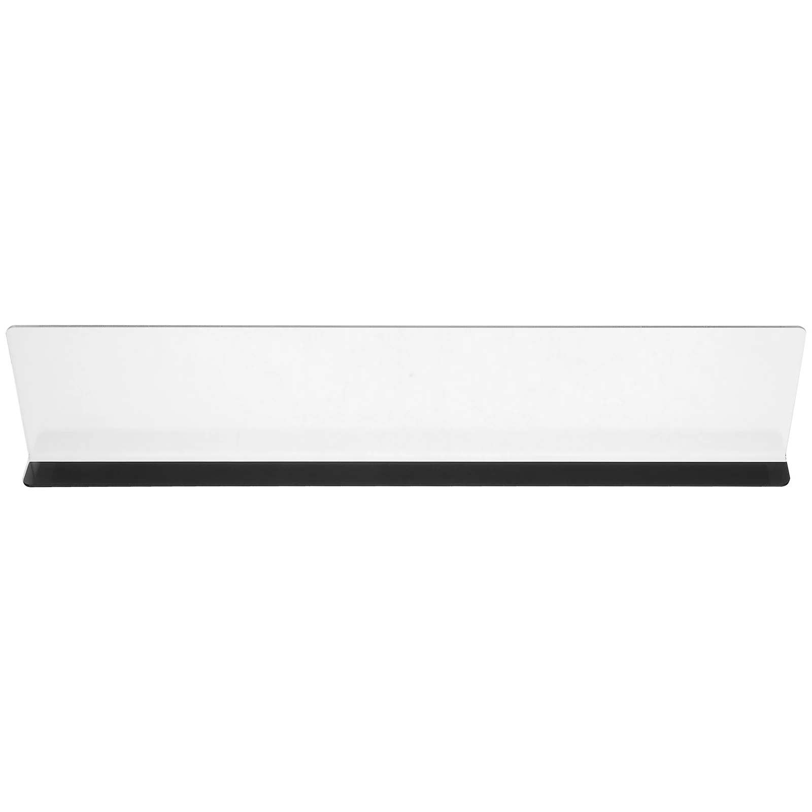 Computer Message Board Monitor Memo Board for Office Reminder Desktop Notes Holder Screen Side Panel Acrylic Transparent