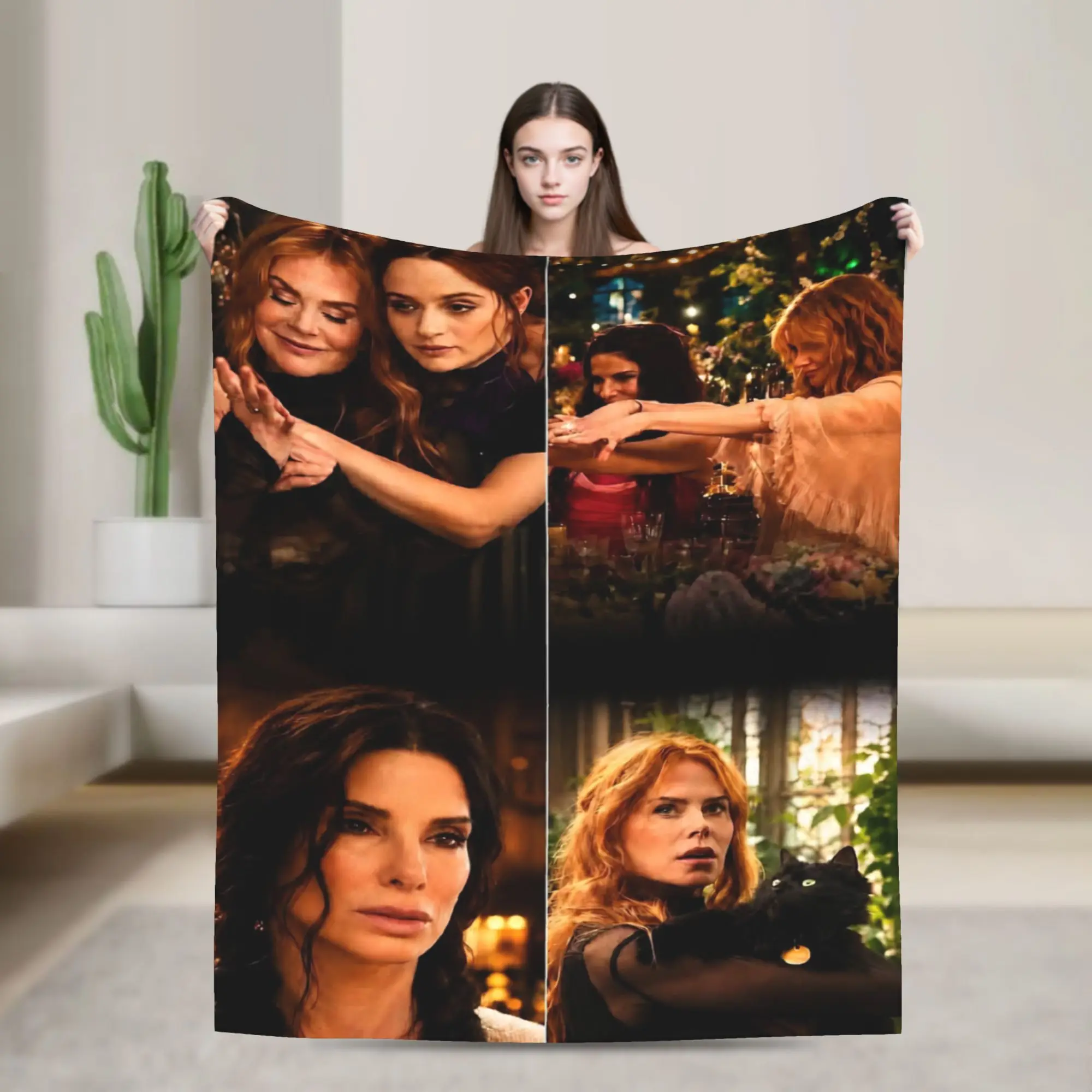 Practical Magic 2 Movie 2026 Gift Blanket For Men Women Super Soft Cozy  Throw Blankets for Sofa 50x60 Inches Multi-size