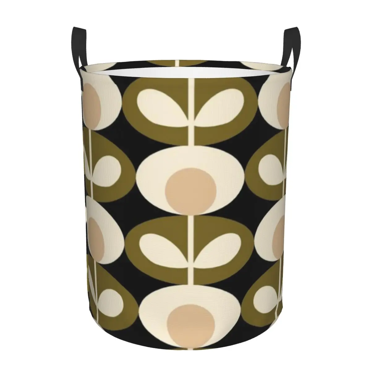 Orla Kiely Floral Laundry Hamper Large Storage Basket Abstract Scandinavian Girls Boys Toy Organizer