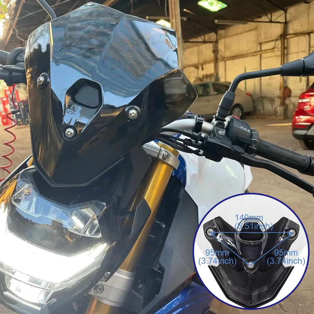 

For BMW F900R F 900R F900 R 2020-2025 Motorcycle Sport Touring Windshield WindScreen Wind Deflector