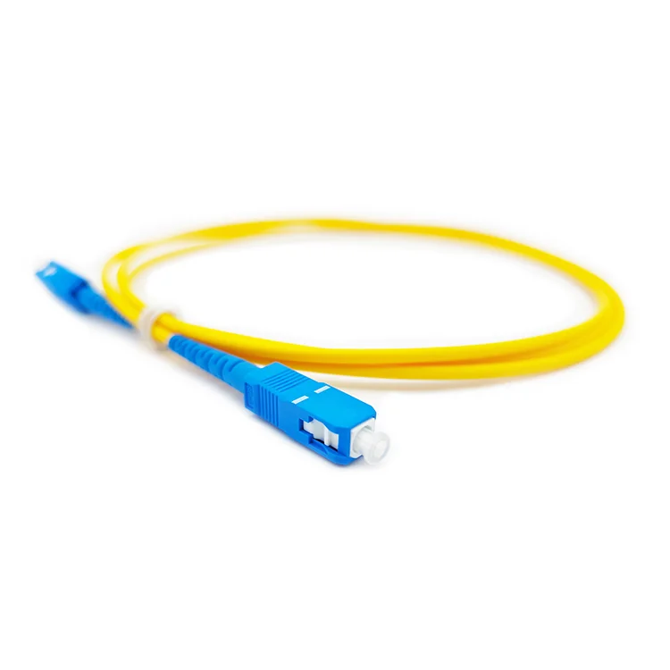 Factory Price Optical Fiber Jumper Single Mode Simplex Sc Upc Pvc Lszh 3.0mm Fiber Optic Patch Cord - view 4