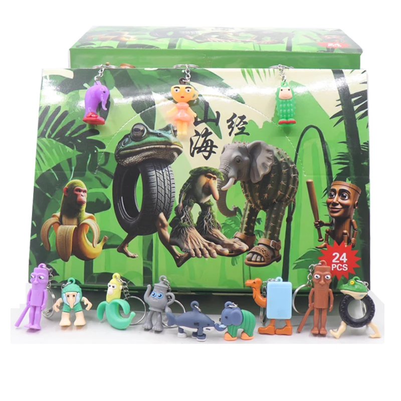 

Italian Brainrot Tung Sahur Figure Toy Tralalero Tralala Figures Bombardino Crocodilo Shimpanzini Bananini Model Decor Doll Gift