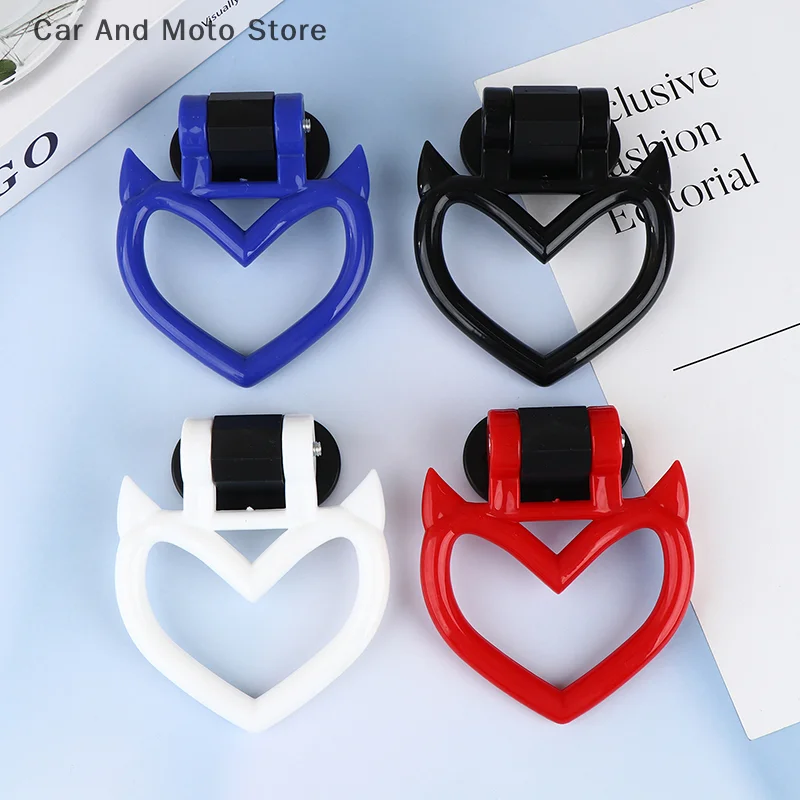 

1 шт., буксирный трос, кольцо в форме рога, автомобильный буксировочный ремень, ручка для поезда, автобуса, ручной ремень, подвесной ремень, буксировочный крюк, Стайлинг автомобиля