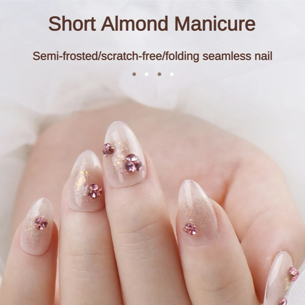 Almond Fashionable Durable Easy To Use Convenient Durable Nail Decoration Trendy Nail Enhancements Fashion Must Have