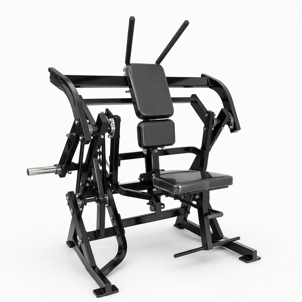Professional Core Training Abdominal Crunch Machine, Plate Loaded, Stable Structure for Commercial Fitness Club