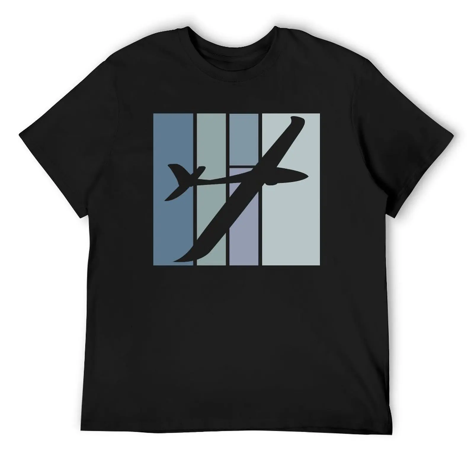 Sailplane Vintage Gliding Glider Pilot Soaring T-Shirt summer top custom t shirt Aesthetic clothing funny t shirts men