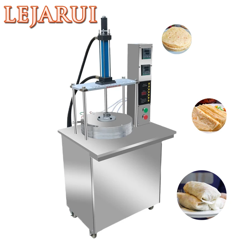 

Commercial Automatic Hydraulic Multifunctional Pancake Making Machine Roast Duck Pancakes Machine Corn Cake Machine Roti Maker