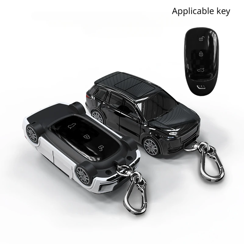 For ideal ONE key cover car model shell key case creative buckle protection cover  key chain accessories modification Decoration