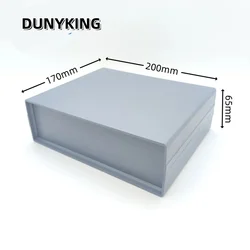 Enclosure Case Plastic Box 200x170x65mm Circuit Board Project Electronic DIY Wire Junction Boxes with Screws 1PCS