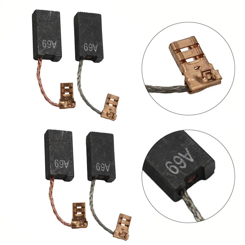 Parti di ricambio per spazzole di carbone da 4 pezzi 1617014122 1617014138 con taglio automatico per accessori per elettroutensili per macchine elettriche