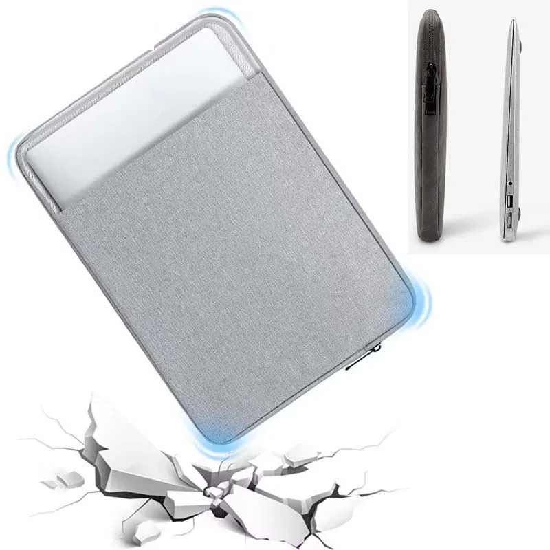 

for Microsoft Surface Laptop 7 6 5 4 Studio 2 Go 3 Bag Waterproof Canvas Sleeve Notebook Carry Handbag Anti-Drop Case Zip Pouch