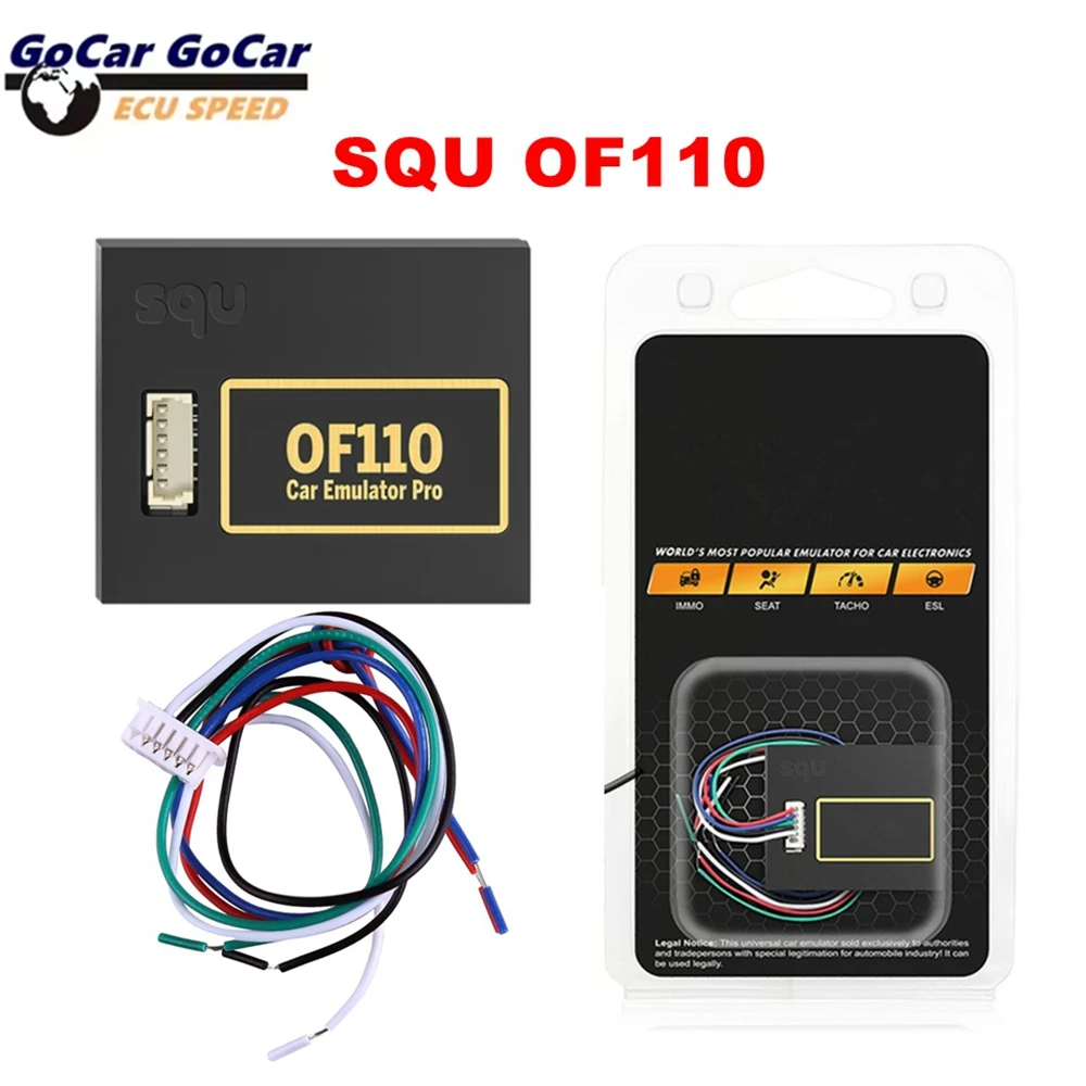 2026 Newest SQU OF110 General Motors IMMO simulator for VAG/Mercedes Benz/Renault/BMW/Honda Tacho ECU tuning programming tool