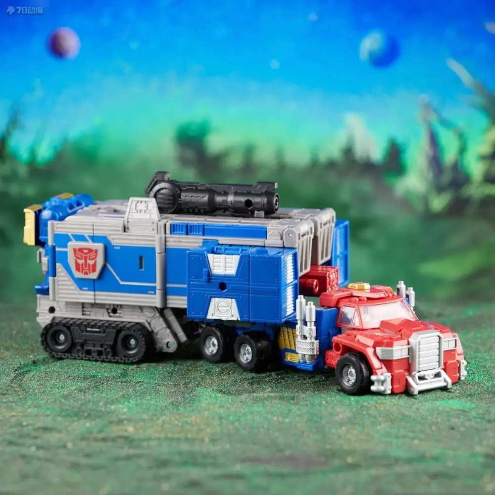 Nuovo Hasbro Transformers Legacy Commander Level Optimus Prime Cartoon Anime Modello mobile Fatto a mano Regalo per bambini da collezione