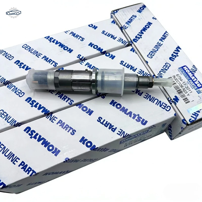 Common Rail Fuel Injector 0445120059 0445120231 6754-11-3010 6754-11-3011 For Komatsu PC200-8 PC220-8 Engine 6D107 SAA6D107E-1