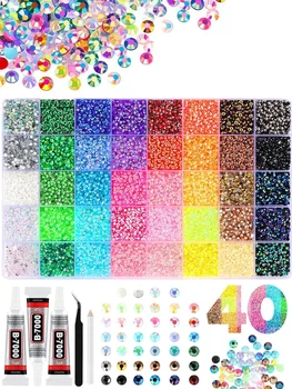 Multicolor Resin Rhinestone Bedazzling Kit 1
