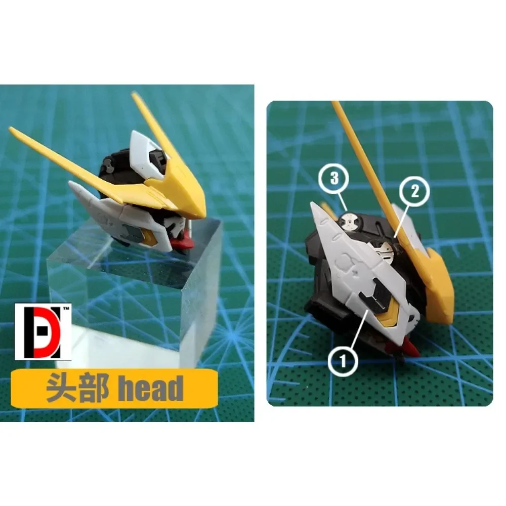 

HobbyDesign 1/100 MG ASW-G-08 Barbatos (IBO) Model Upgrade - Etching Sheet Metal Parts for Detail Enhancement