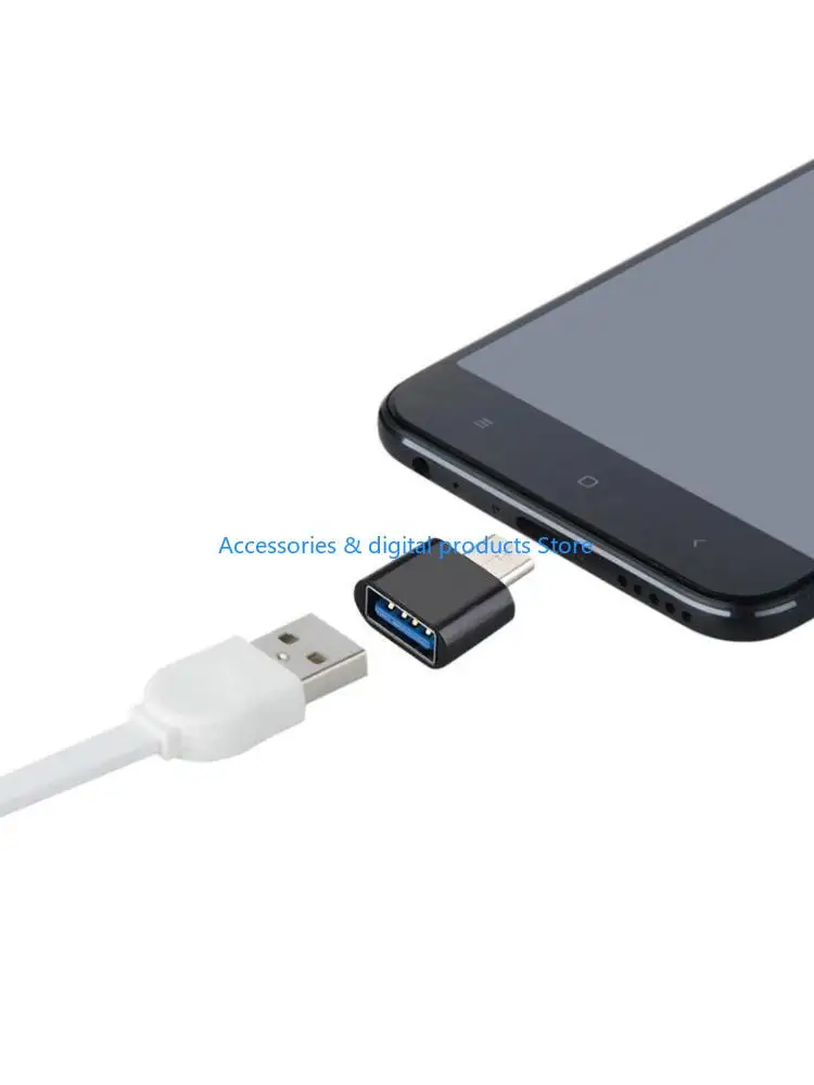 77JD for Mobile Phones and Tablets TypeC  to USB Adapter Data Fast  Transmission