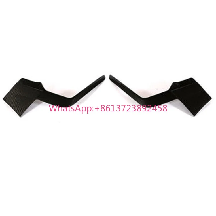 For VW Golf 7.5 MK7.5 Rline 2018 Carbon Fiber Knife Canards Spliter Diffuser Spoiler Bodykit