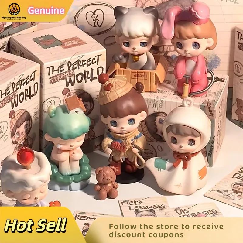 

Genuine Anmoo 2nd Generation Imperfect World Blind Box Ornament Trendy Collectible Mystery Box Birthday Gift Collectible Kid Toy