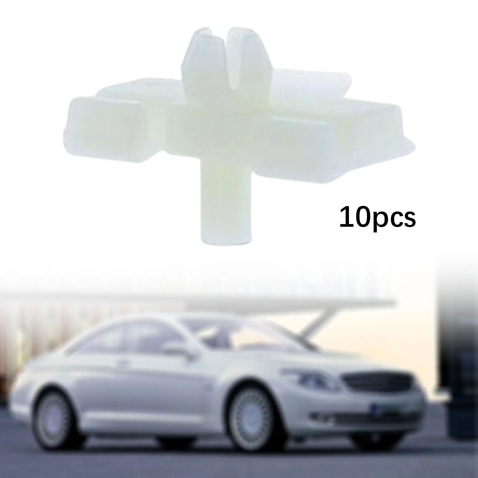 

10Pcs Body Side Moulding Clips Premium Retainer for Mercedes-benz W124
