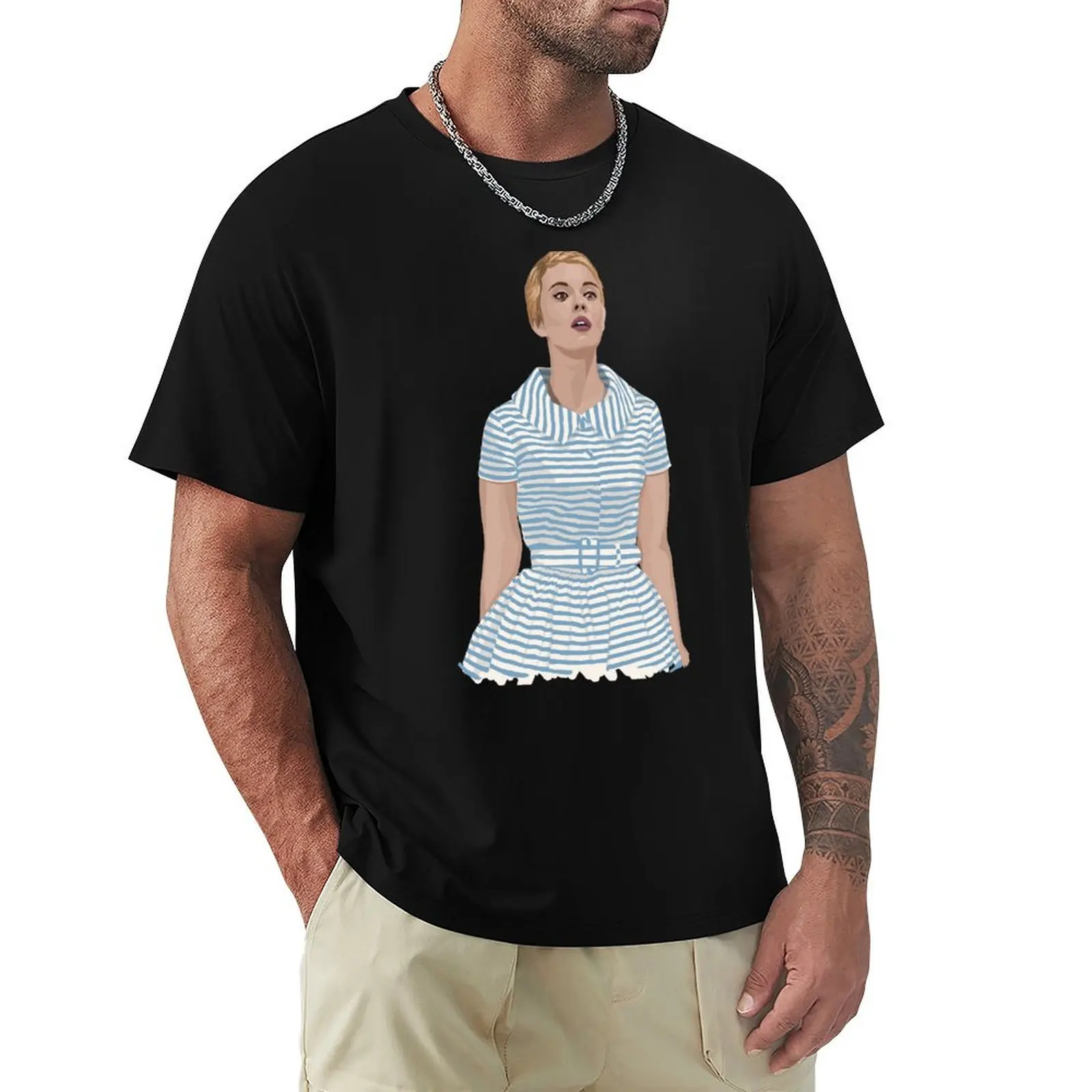 Jean Seberg in Jean-Luc Godard's Breathless. T-Shirt Sporty Breathable Short Sleeve T-Shirt