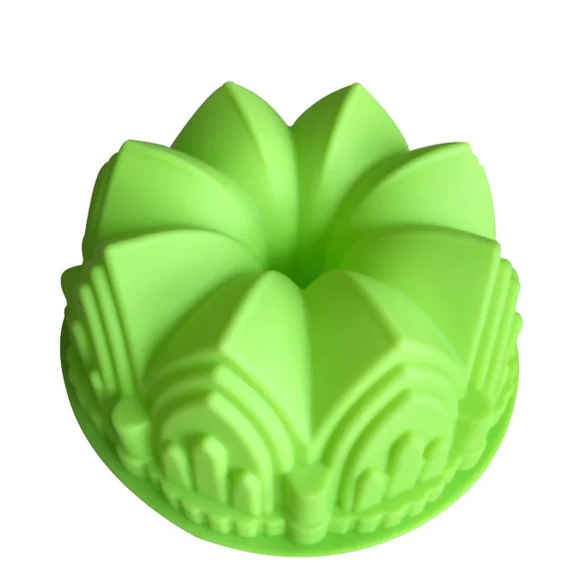 Cake Silicone Mold 9 Inch Gear Shape Mousse  Bakeware DIY Toast Bread Baking Tool Chocolate  Jelly Pudding