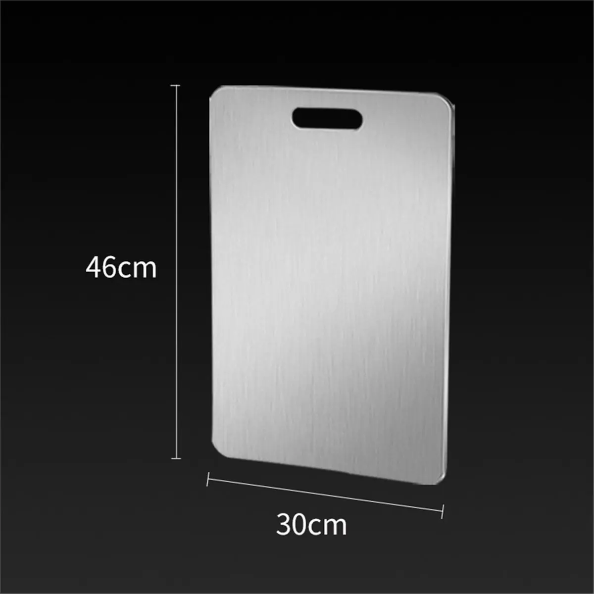 A67T NEW 3pcs Stainless Steel Cutting Board Set Premium Rustproof Friendly Dishwasher Safe Hygienic Kitchen Essential