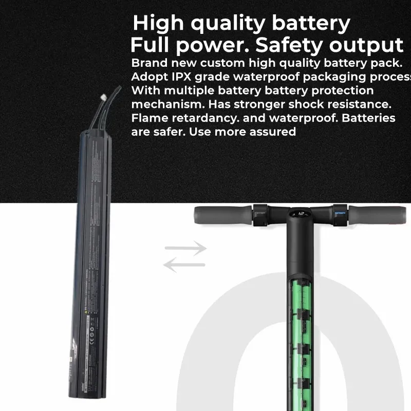Bateria de patinete Ninebot Segway de Fabrica 오리지널, 36V, 5200mAh, Sujetador de Scooter, C…