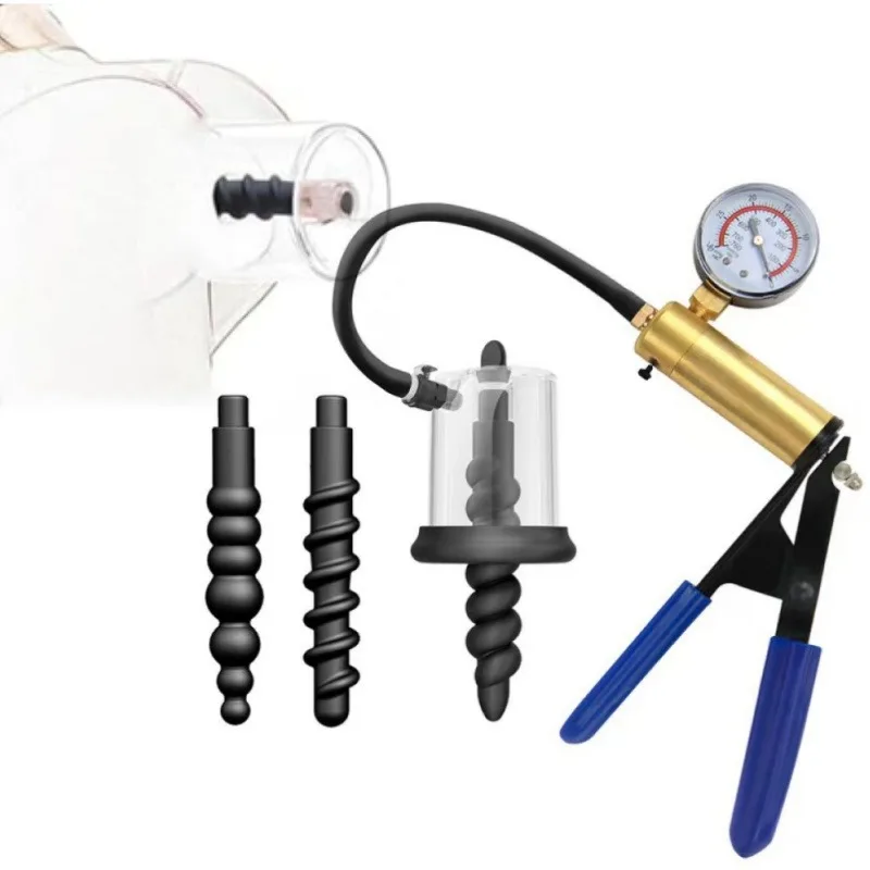 25-silicone-anus-plug-vacuum-pump-set-with-3-anus-plugs-anal-enlarger-swivel-butt-plugs-prostate-g-spot-vagina-sm-adult-sex-toys