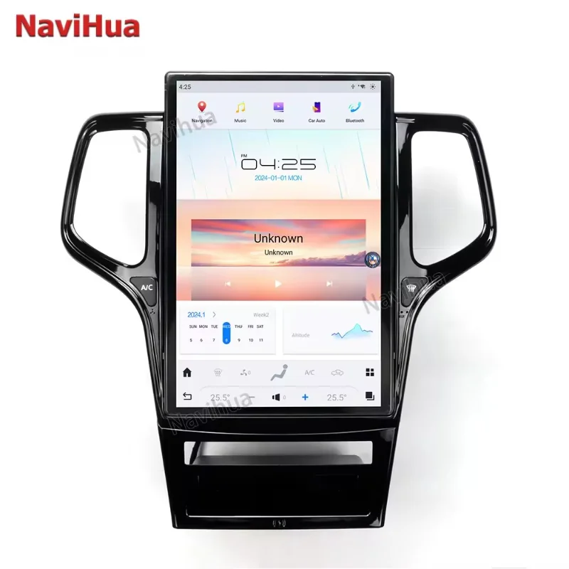 

Tesla Style Vertical Screen Car Dvd Player Gps Navigation Android Car Stereo Radio for Jeep Grand Cherokee 2011-2013