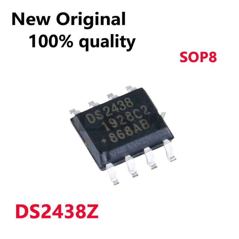 5-10/PCS New Original DS2438Z DS2438 SOP8 Intelligent battery controller chip In Stock