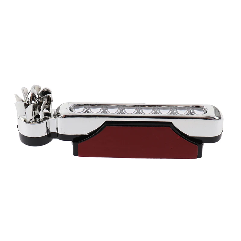 

8-LED DRL Daytime Running Lights For Vehicles — Solar-Powered, No External Power Required