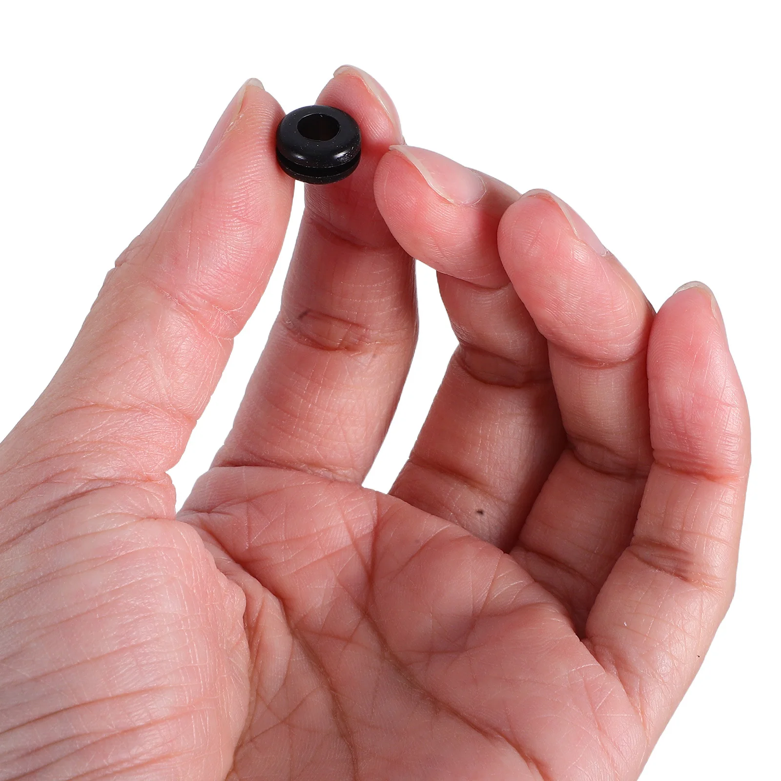 

50Pcs Silicone Grommets Sturdy Flexible Dual-Side Wire Sleeve for Industrial Office Home Cable Protection Outdoor Irrigation