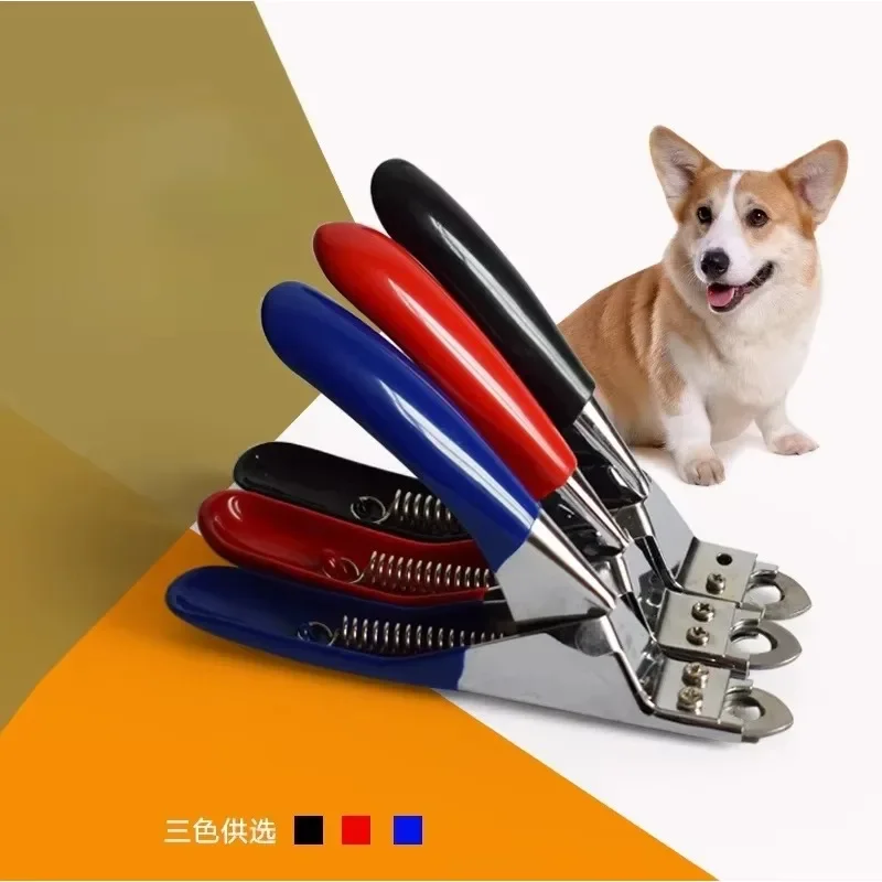 Dog Cat Nail Clipper Stainless Steel Pet Toes Cutter Scissor Grooming Tool for Small Medium Dogs Cats Guillotine Nail Clipper