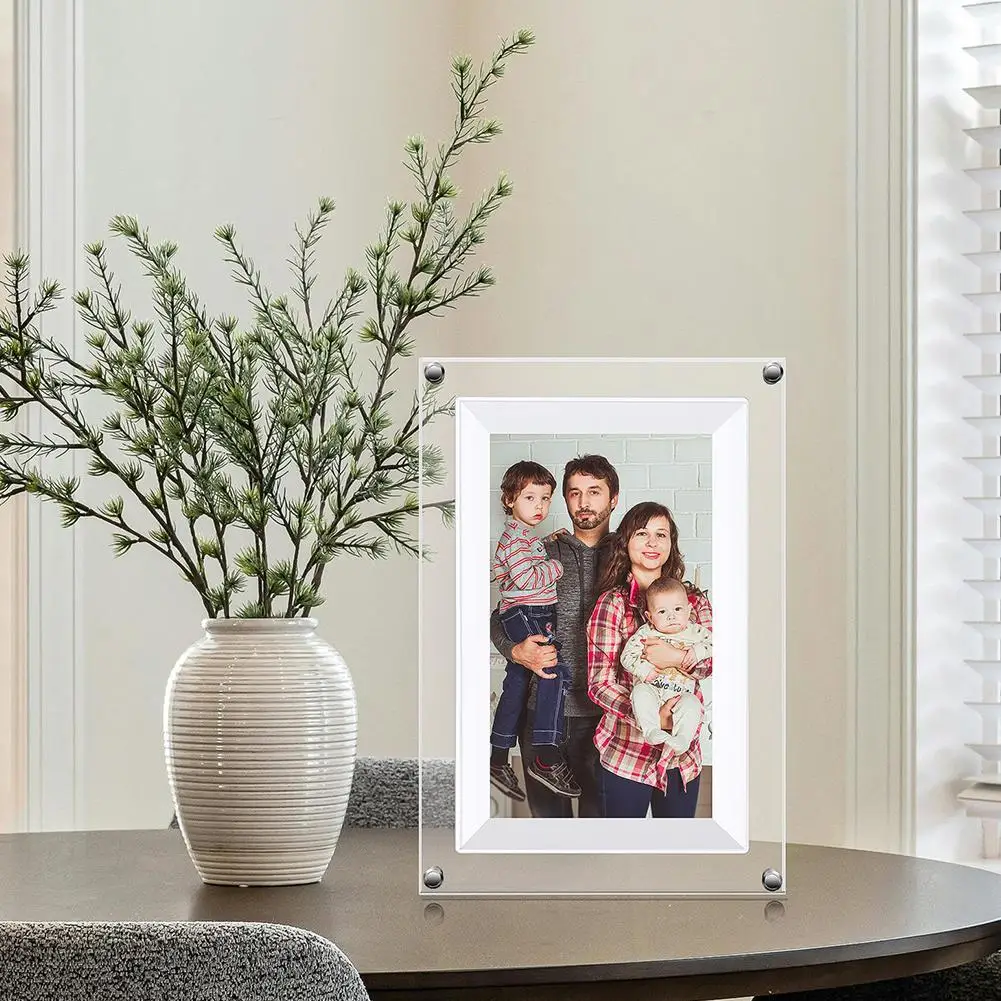 Smart WiFi Digital Photo Frame Send Photo or Video from Phone to Digital Picture Frame 7