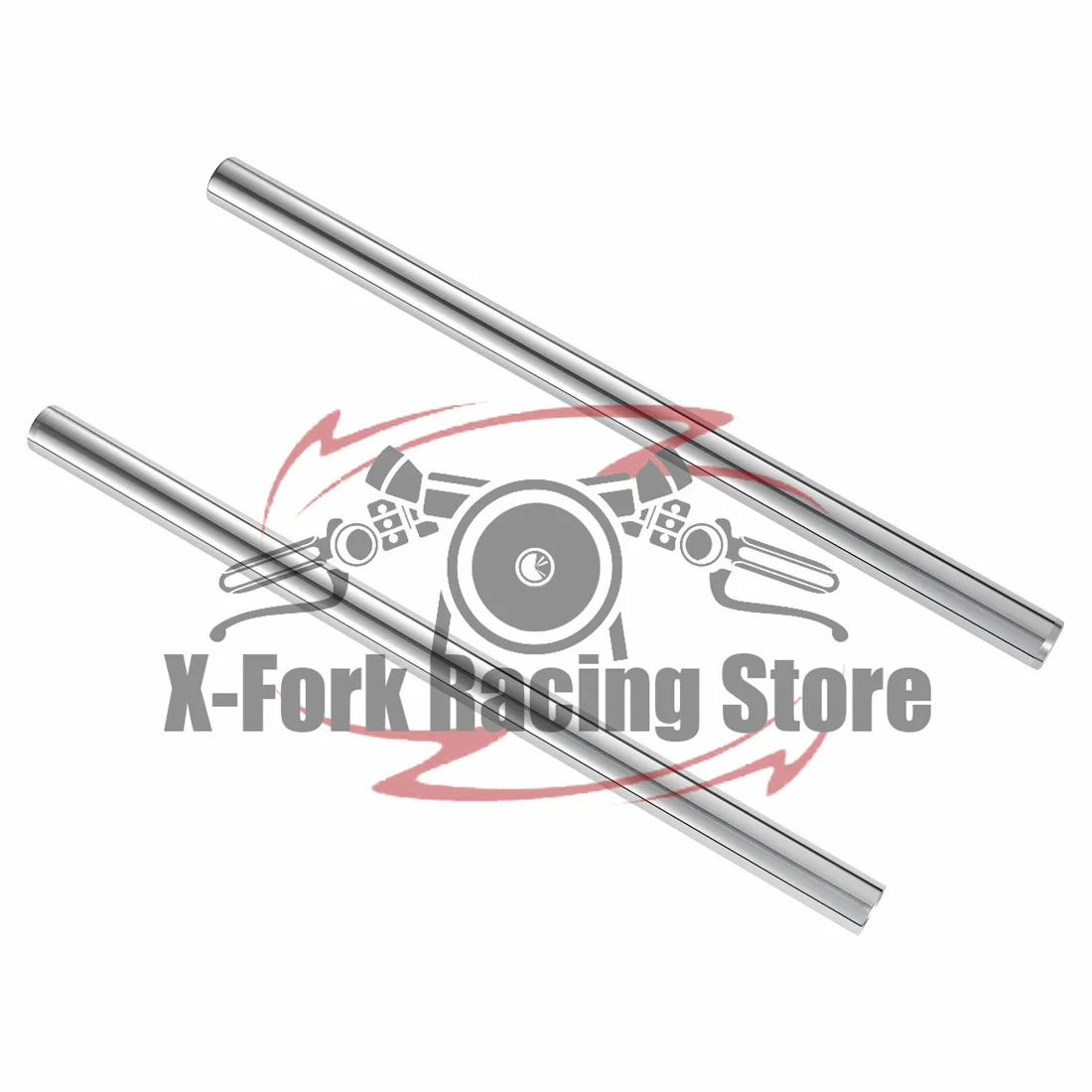 

Внутренние трубки передней вилки (пара) для SUZUKI RV125 2003-2010, RV200 VanVan 2017-2020, 2018, 2019, 33x595 мм