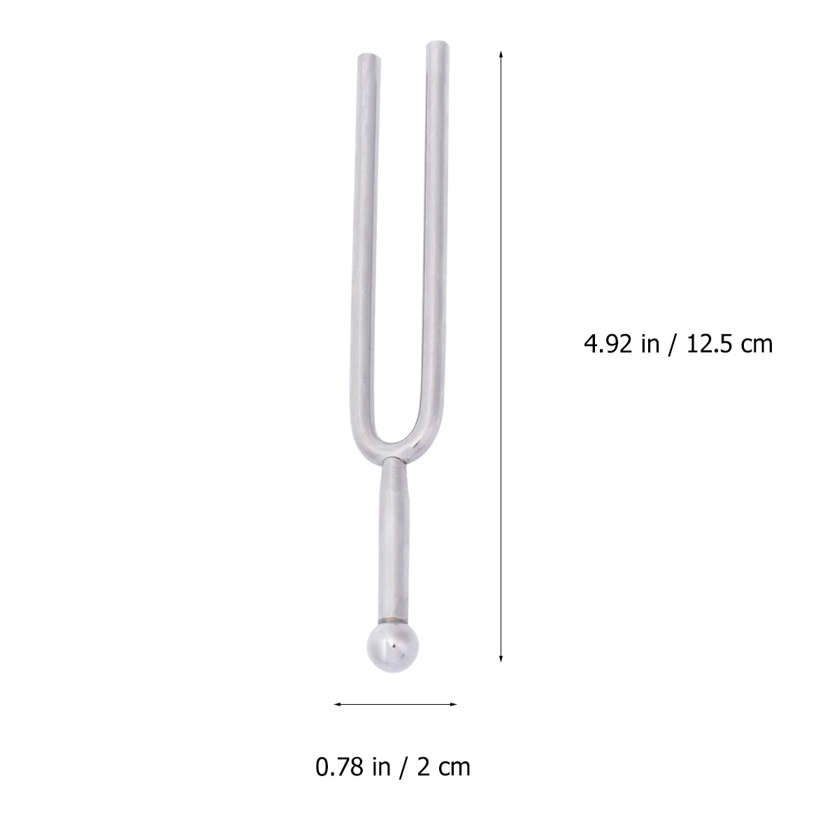 

A440Hz Fork With Handle For Guitar Violin Instrument Tuning Durable Metal Alloy Long Sound 440Hz Tuning Fork Tool