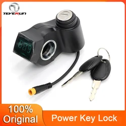Original Voltmeter Digital Display for For Blade GT II Blade 9 /10 Blade X Electric Scooter Ignition Switch Lock with Keys Parts