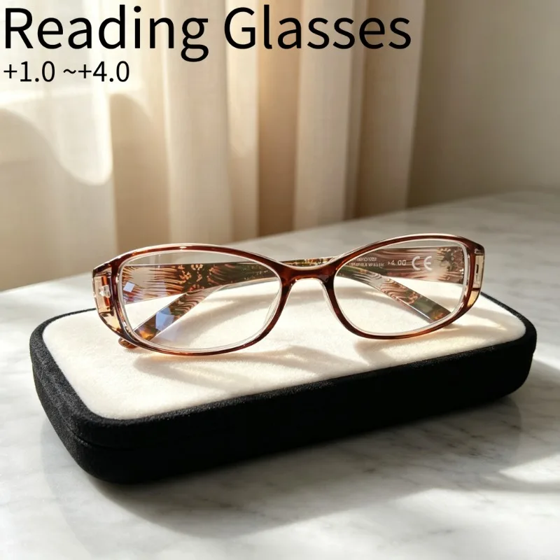 12-Color Striped Reading Glasses - Unisex, a Must for Daily Work, High-Quality Fashion Glasses, Durable Vision Aids, High-Quality Reading Glasses Wrapped in Christmas and Halloween Gifts