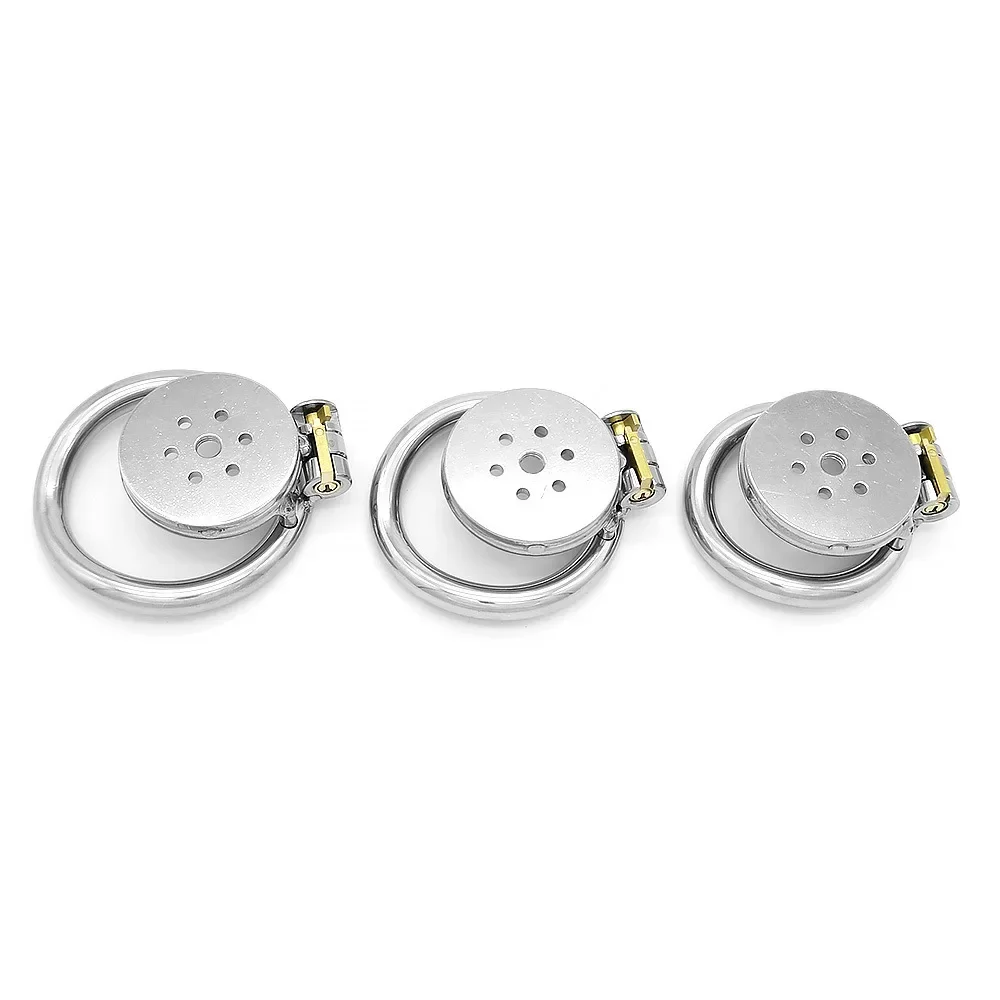 Serrure de ceinture de chasteté pour hommes, fétiche BDSM, jouets sexuels pour adultes, dispositif de chasteté masculine, civière de scrotum de boule, anneaux de pénis