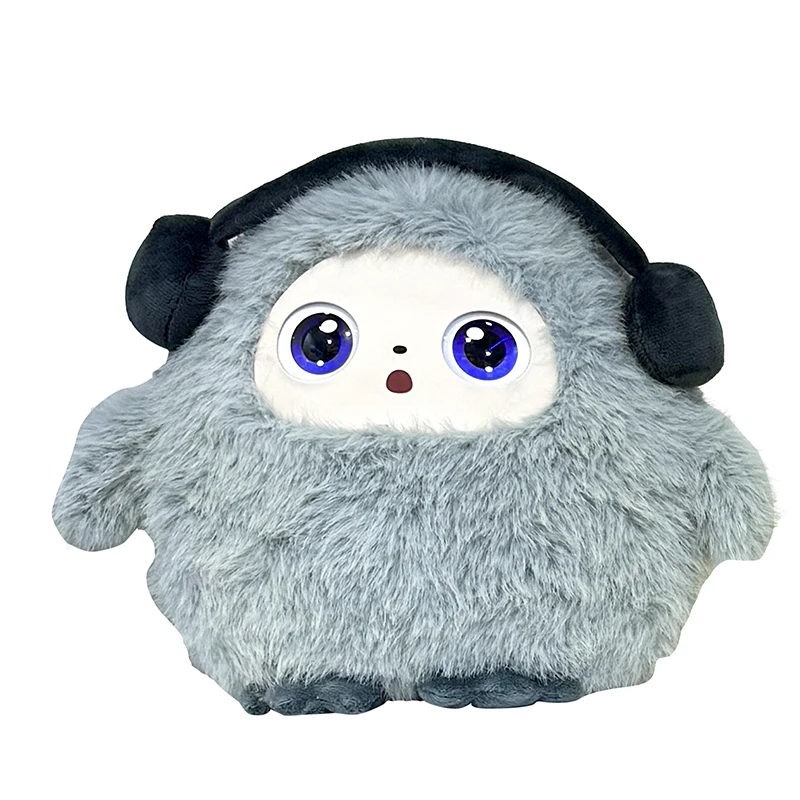Jopark ODM Kawaii rond Dun Dun Ledodo AI peluche jouet mignon vert doux tissu haute technologie intelligent en peluche jouets éducatifs pour enfants