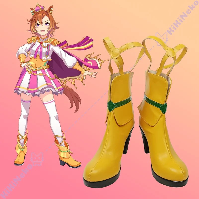Game Pretty Derby T.M. Opera O Cosplay Shoes Boots Conqueror of the Century's End For Hallowmas Party Adult Women Men