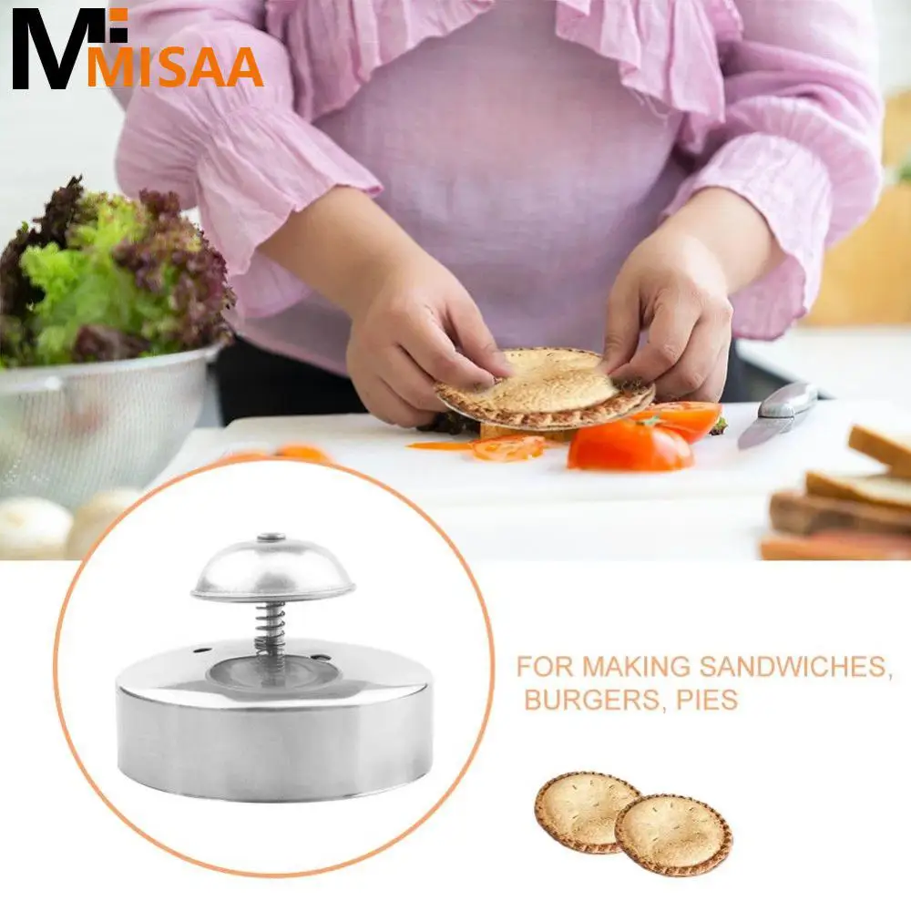 Toast Making Molds Smooth Save Time 9cm Diameter 304 Stainless Steel Kitchen Accessories Sealer Sandwich Maker Food Grade Diy