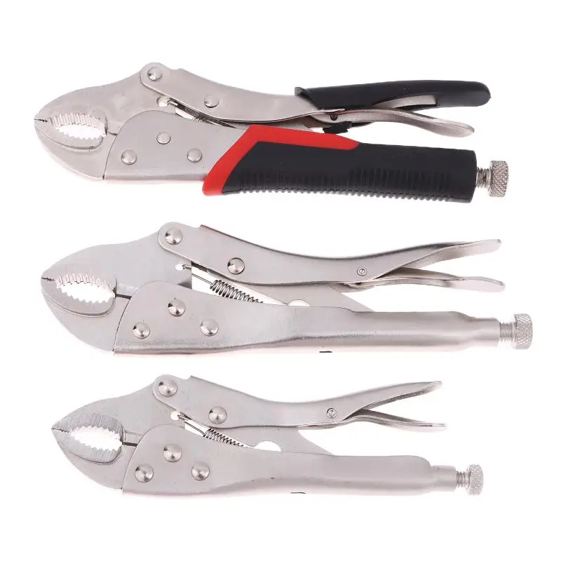5/7/10 Inch Heavy Duty Locking Plier Multi-functional Adjustable Metal Clamp Pressure Tool For Woodworking Welding Repairs