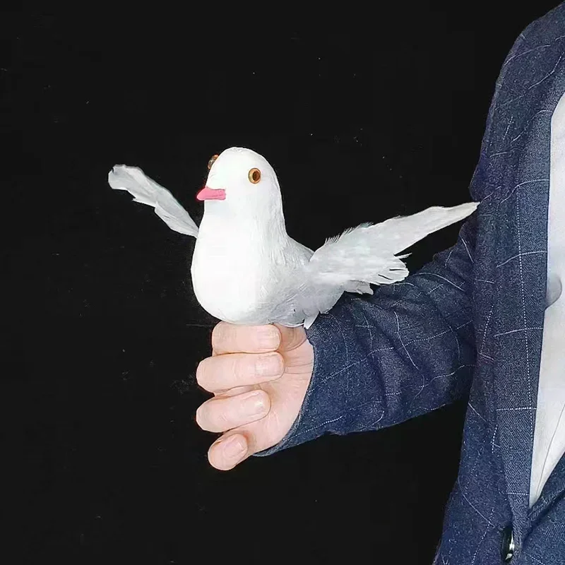 Electronic Bionic Dove 2.0 Magic Tricks Classic Dove Magia Props Stage Illusions Gimmicks Professional Magician Accessories Fun