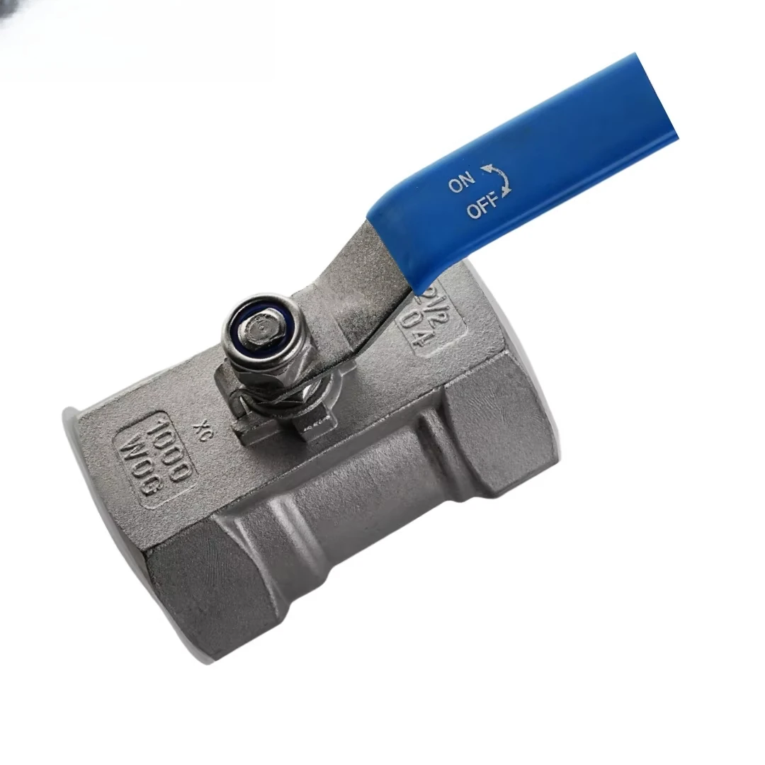 304 Stainless Steel Ball Valve, One-piece Threaded Ball Valve, One-piece Switch Threaded Ball Valve