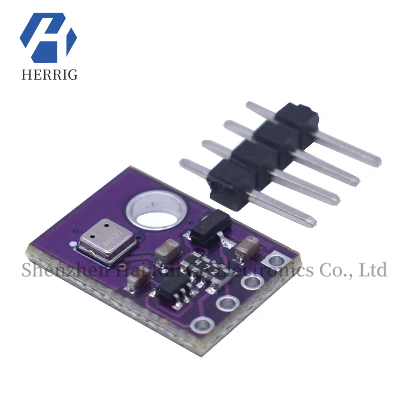AHT30 Temperature and Humidity Sensor Module, Temperature and Humidity Probe, I²C Digital Signal, High Precision, Wide Voltage