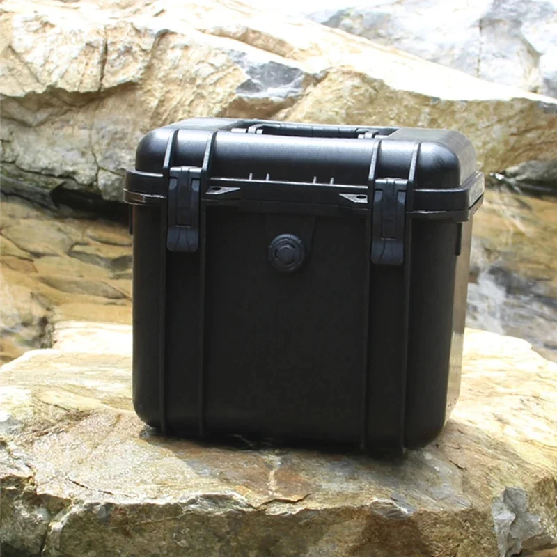 

HLZS-Tool Case Suitcase Safety Equipment Toolbox Waterproof Sealed Tool Box Impact Resistant With Pre-Cut Sponge